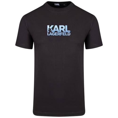 Karl Lagerfeld Black T-Shirt C Neck